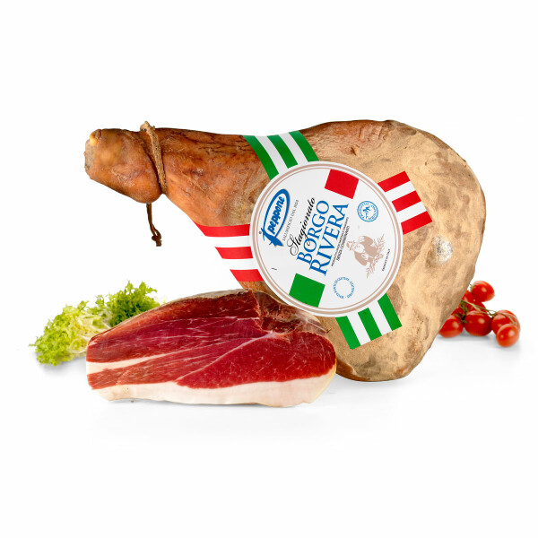 PROSCIUTTO NAZIONALE DEL BORGO RIVERA 10 KG - PEPPONE